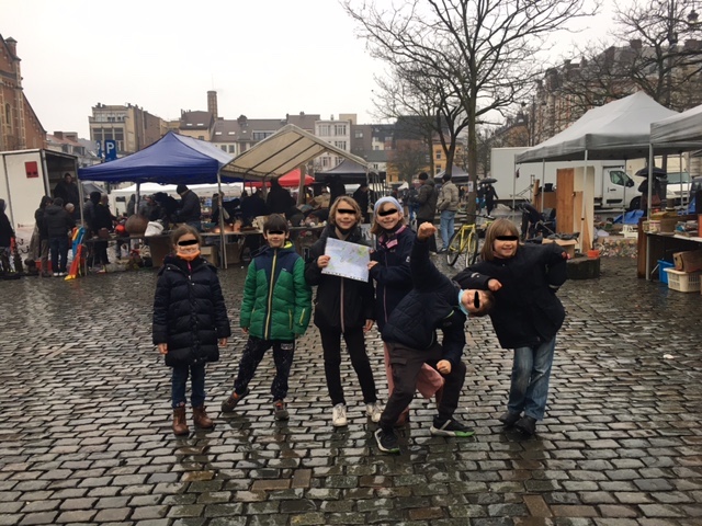 Les 4P à la Grand Place